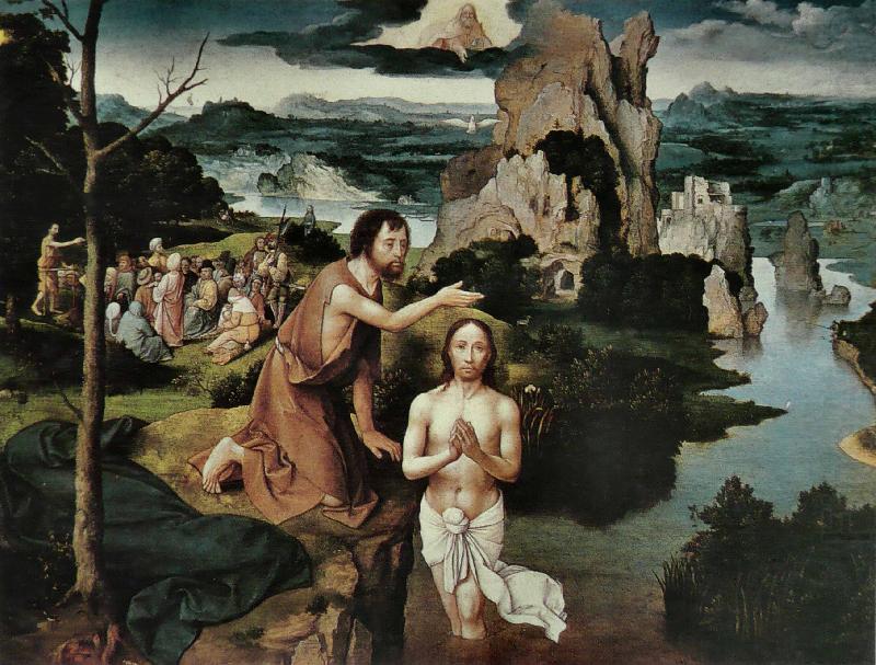 Le Bapteme du Christ, Joachim Patinir